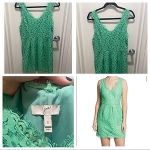 JOIE lace v-neck dress